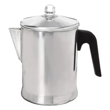 Primula Today Aluminum Stove Top Percolator Maker Durable, Brew Coffee