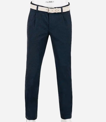 ALBERTO LOU Bundfaltenhose Chino 6196 Flanell Regular Fit W33 L32  UVP 119,-