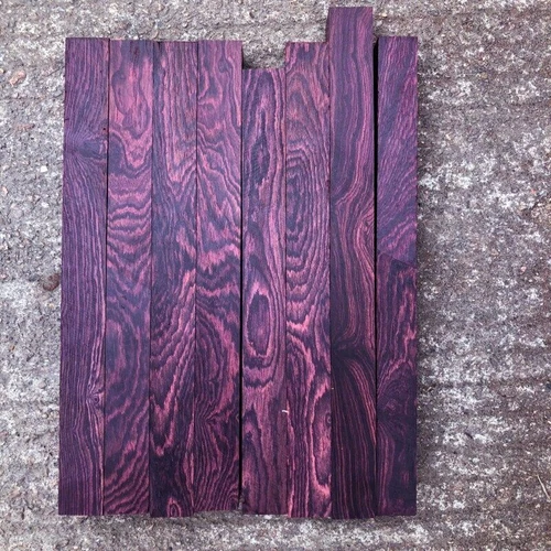 Natural Purple Sandalwood Timber Blank Turning Knife Door Pen Handles Lumber 092 - Picture 1 of 4