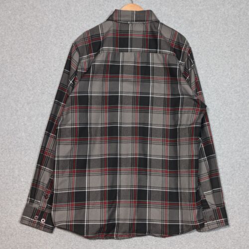 Camisa de franela DIXXON Heritage para hombre XL con botones a cuadros manga larga - Imagen 2 de 12