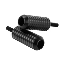 4" Striped Shock Sliders Rear Mounts For Indian Scout Bobber / ABS 2017-2025