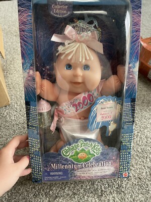 Cabbage Patch Kids Millennium NIB Celebration Girl Doll Happy New Year 2000