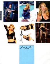 JERI RYAN   CUSTOM TRADING CARD 6 CARDS  SET
