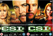 CSI LAS VEGAS COMPLETE SERIES 7 DVD 7th Seventh Season Seven Original UK Release