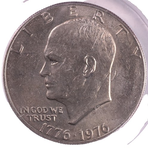 1776-1976 EISENHOWER Liberty Bell Moon One Dollar US Bicentennial Coin. EUR 750,00 - IT - Foto 8