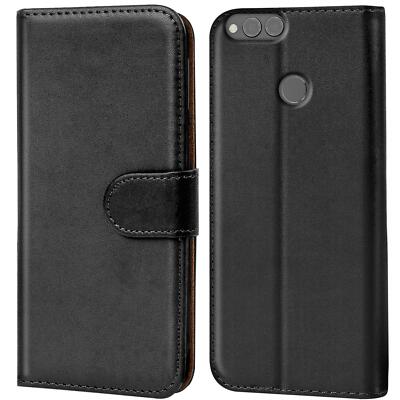 Schutz Hülle Für Honor 7x Handy Klapp Schutz Tasche Book Slim Flip Case Cover