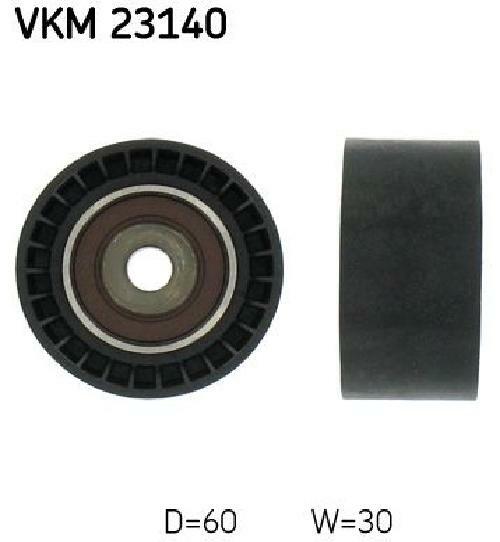 Original SKF Umlenk-/FüHrungsrolle Zahnriemen VKM 23140 FüR CitroëN Fiat Ford-image