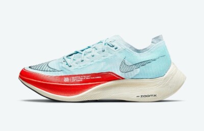 スパイク・シューズ Zoom X Vaporfly Next% 2 \"Light Blue Red\" Nike ZoomX Vaporfly Next% 2 Blue/Red Women Racing Running
