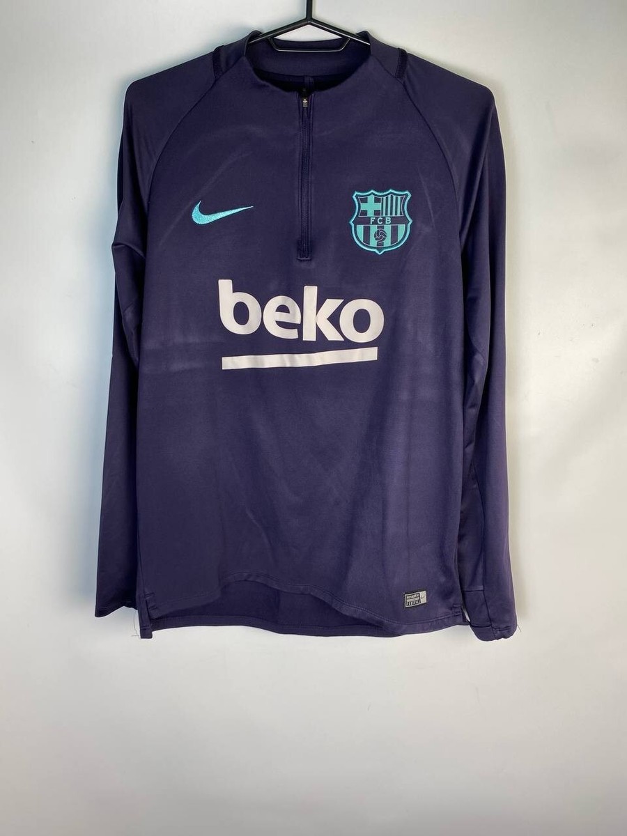 BARCELONA 2019 2020 TRAINING FOOTBALL SOCCER SWEATSHIRT