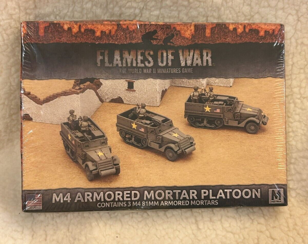 Flames Of War - Japanese: 81mm Mortar Platoon - Brand New, Sealed