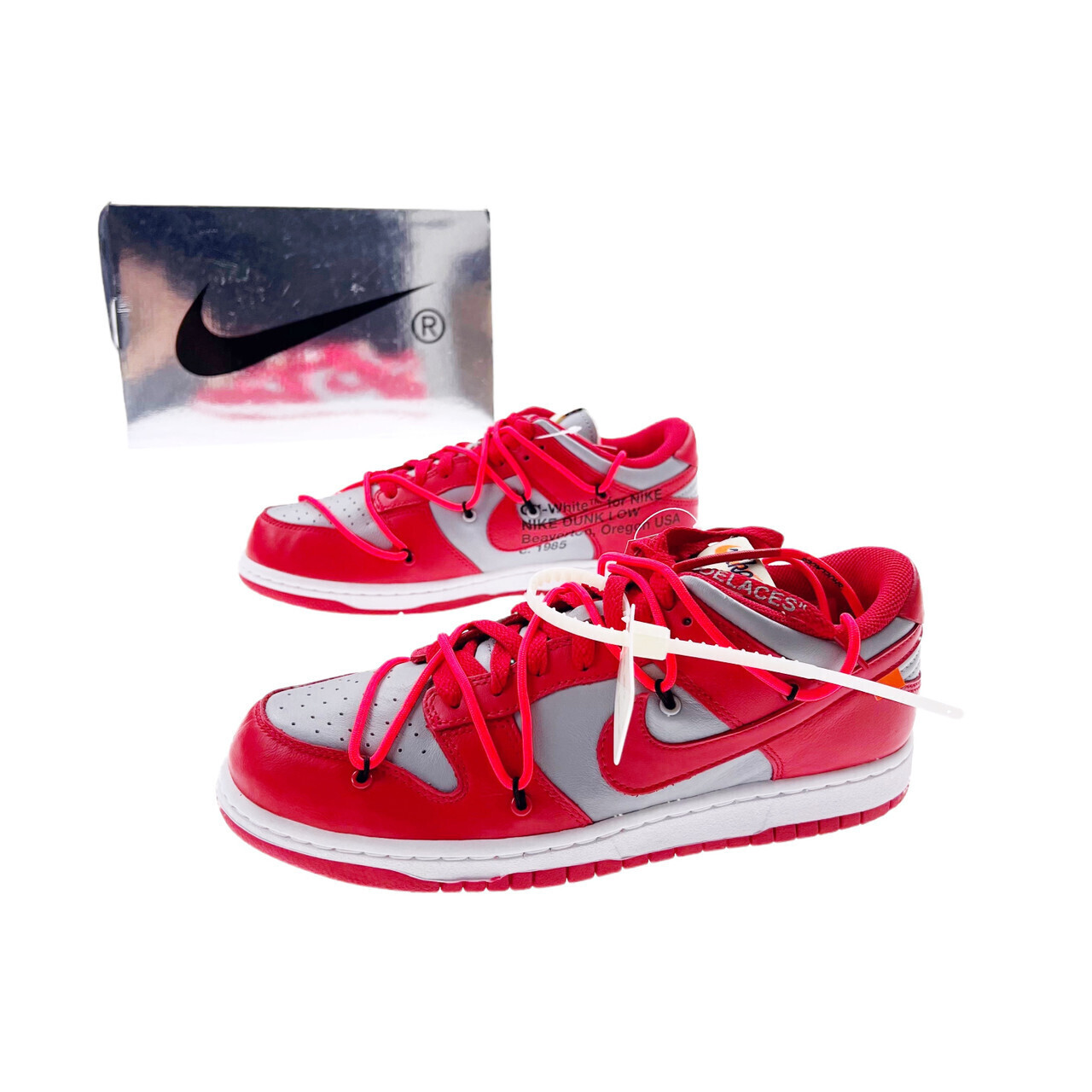 OFF WHITE X NIKE Nike x Off White Dunk Low University Red