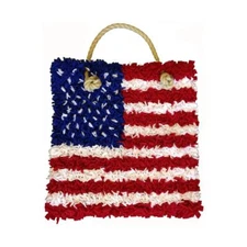 Craft Yourself Silly Proggy Stars & Stripes Bag Kit, NEW