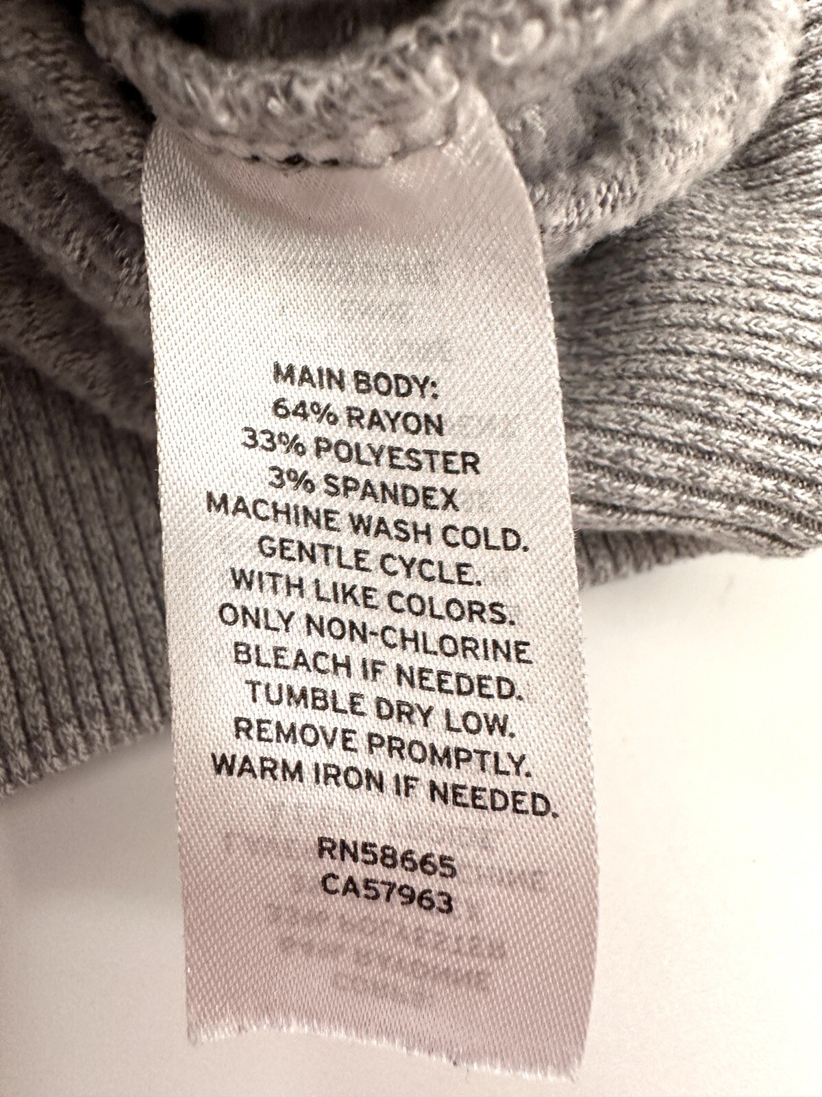 Make + Model Womens Jacket Sz Xs Heather Gray Cro… - image 5