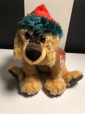 HH- Ty Beanie Baby: Jinglepup der Hund Weihnachten
