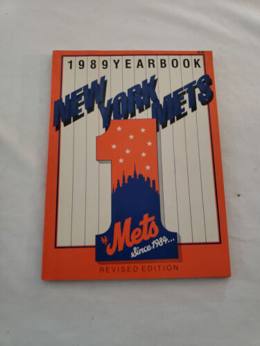 1989 New York Mets Official Yearbook Revised Edition Shea Stadium Cone Johnson
