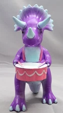 Triceratops Dinosaur Playing Drum by Ankyo 5”