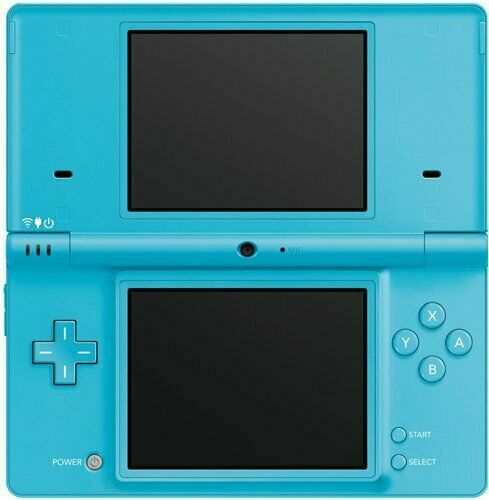 Nintendo DSi Light Blue Handheld Console Game System.