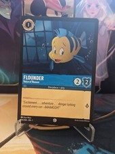 Disney Lorcana Flounder - Voice of Reason 145/204 Common NM TCG