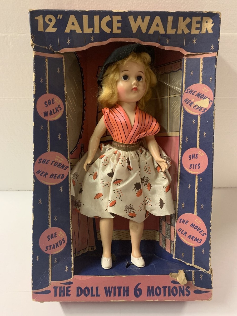 Vintage Alice Walker Doll with Motions ATC Dolls 40's 50's