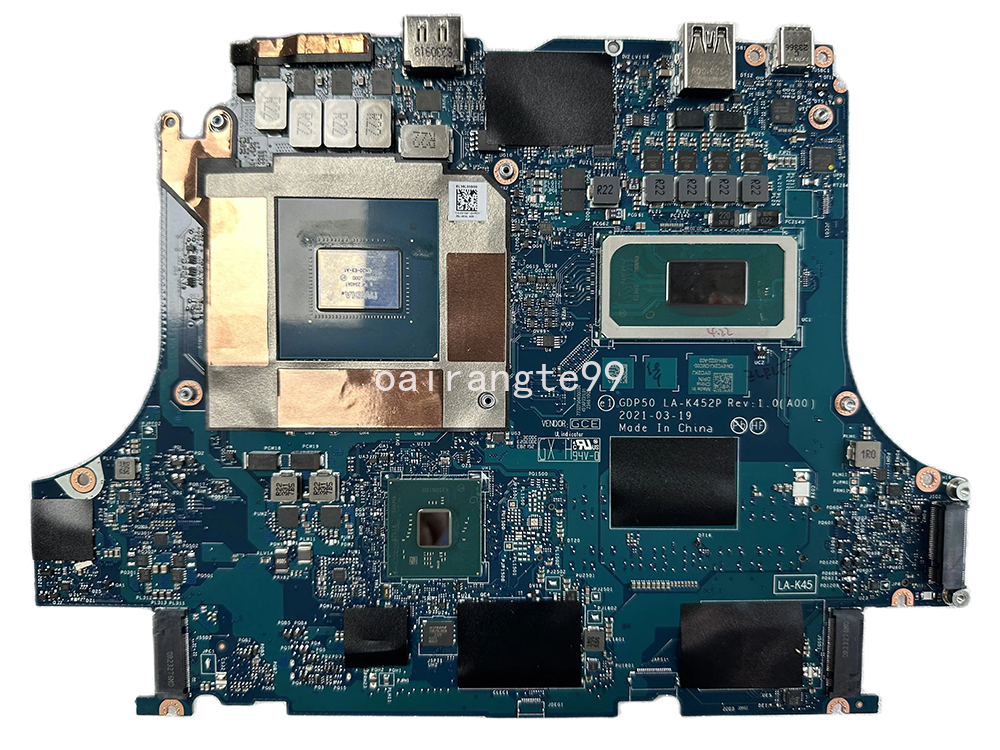 LA-K452P For Dell G15 5511/Alienware M15 R6 Motherboard i7 i9 CPU