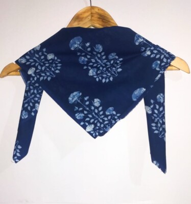 Floral Print  Cotton Head Bandana Summer Nack Scarf  Printed Man Women  Scarf