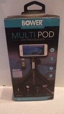 Bower MultiPod 6 in 1 Selfie Stick -36" Tripod for GoPro, Camera, Phone, Tablet