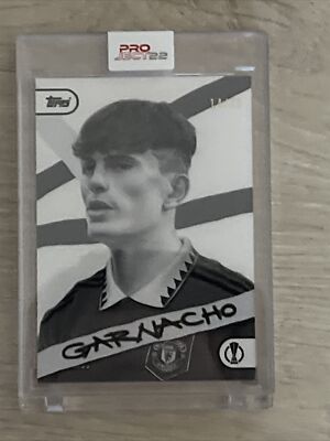 Topps Project 22 - Alejandro Garnacho /22 by Sanil Chitrakar, Manchester United