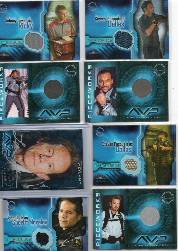 Alien Predator AVP Autograph Sketch Costume And Dog Tag Card Selection NM - Image 2 of 4