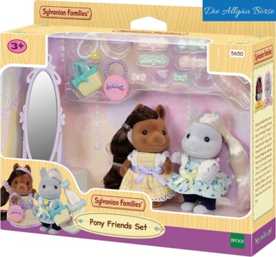 Sylvanian Families 5650 Süße Pony Freunde Set Pony Friends Epoch Neu OVP