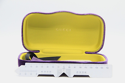 NEW GUCCI PURPLE LARGE CASE AUTHENTIC EYEGLASSES SUNGLASSES NEW GUCCI PURPLE LARGE CASE AUTHENTIC EYEGLASSES SUNGLASSES