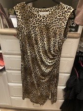 Ladies Leopard Print Dress 