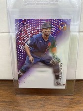 2022 TOPPS PRISTINE RAFAEL DEVERS BASE PURPLE REFRACTOR #/99 RED SOX