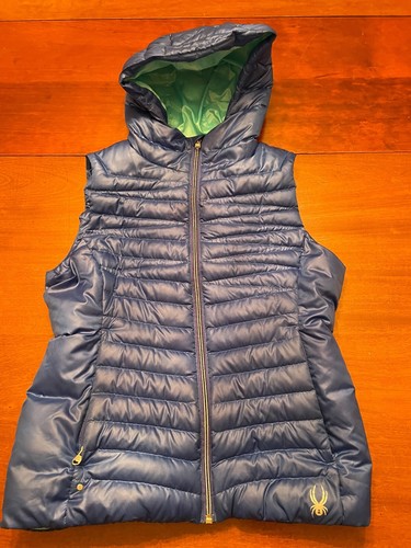 EX SPYDER TIMELESS Hoodie BLUE slimming 