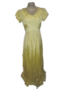 1940 prom dresses Styles Through the Decades The fabric in this Colors Dress style is Metallic Jersey 1940s Prom Dress | eBay