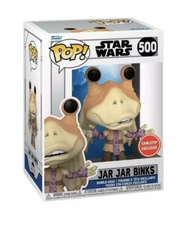 Funko Pop Star Wars: Jar Jar Binks # 500 Gamestop Exclusive| MINT!