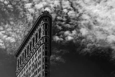 Flatiron Building New York Fifth Avenue Photo Art Print Poster 18x12