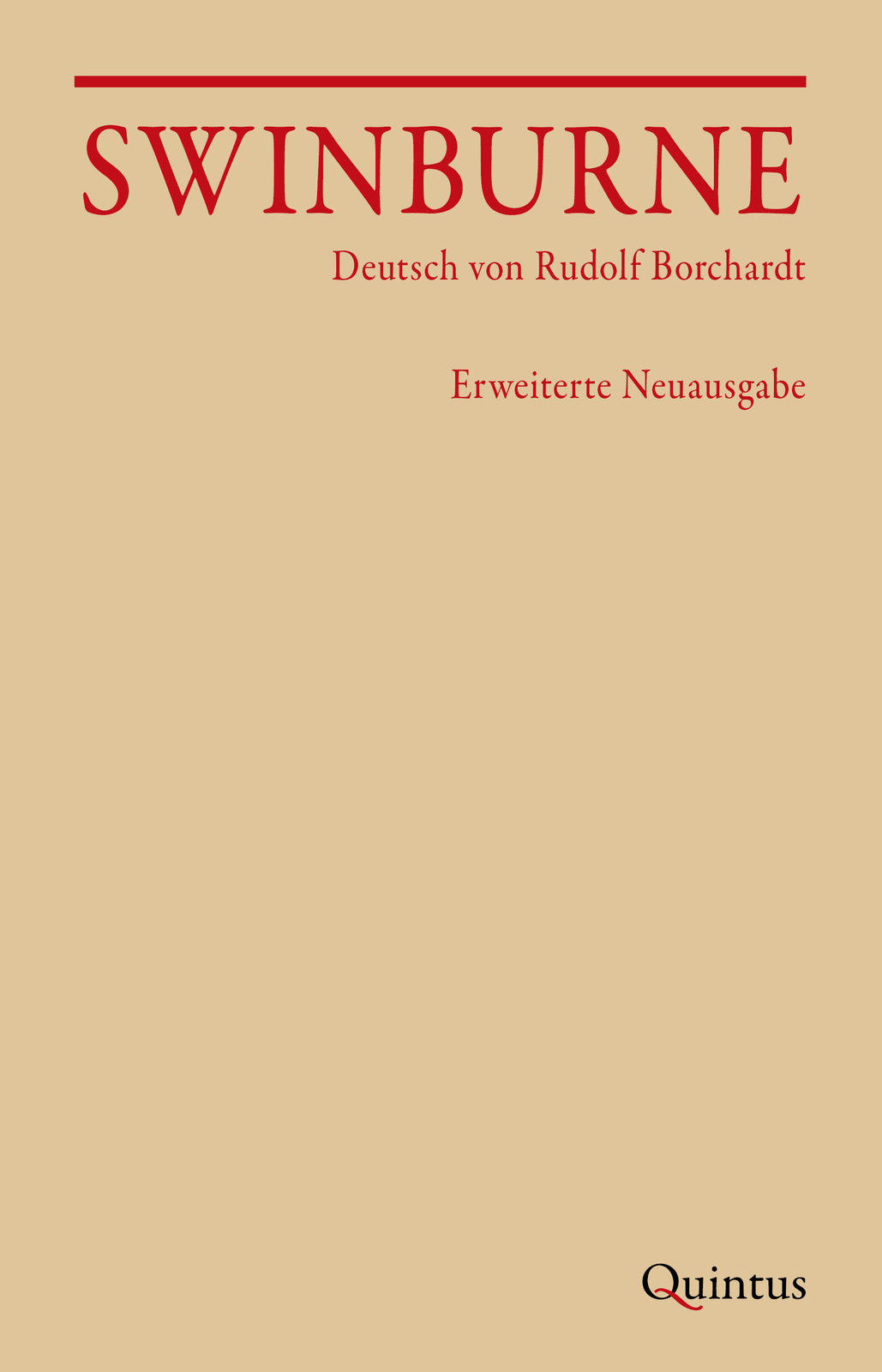 Thumbnail - Rudolf Borchardt; Friedmar Apel; Ulrich Ott / Swinburne
