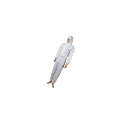 DT115TM Protective coverall Size: M white Series: DT115 V: with a hood DELTA PLU