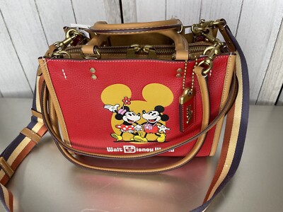 New! COACH X DISNEY Limited Edition 50 Year RED MICKEY & MINNIE