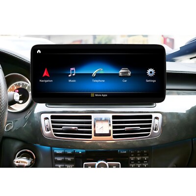 12.3'' Car Display Android GPS Stereo CarPlay For Mercedes Benz