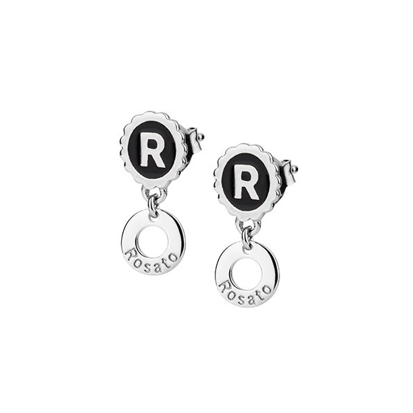 Rosato Pendientes Mujer Base para Charm de Plata 925