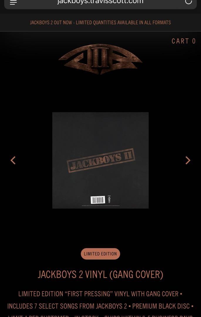 Jackboys 2 レコード (gang cover) Jackboys 2 Records Gang Cover | eBay