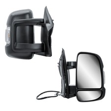Right Side Wing Mirror O/S Electric Heat for 06-26 Boxer Ducato Relay Movano