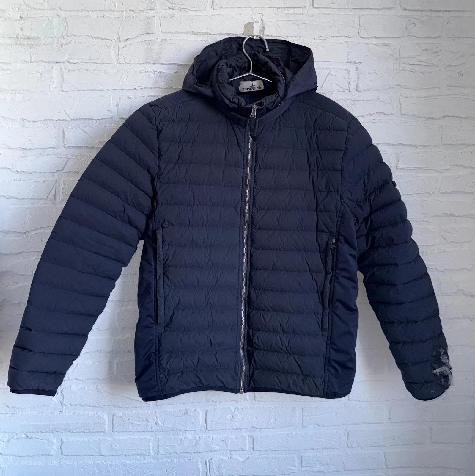 Stone Island Loom woven down chambers stretch nylon tc jacket size M 48 image 1