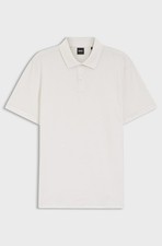 Image of HUGO BOSS Men's White Short Sleeve H-Parlay Polo Shirt Large BNWT C1546