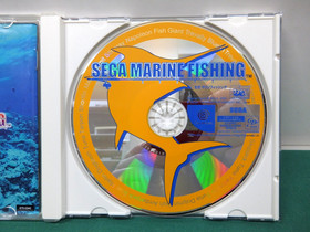 SEGA DreamCast - SEGA MARINE FISHING - spine, postcard,etc. DC. JAPAN GAME 31291