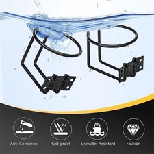 2X Metal Cup Boat Drink Holder Car Yacht Ring Holders Truck Marine