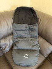 Bugaboo Winter Performance Footmuff. Black. Missing Insert. 