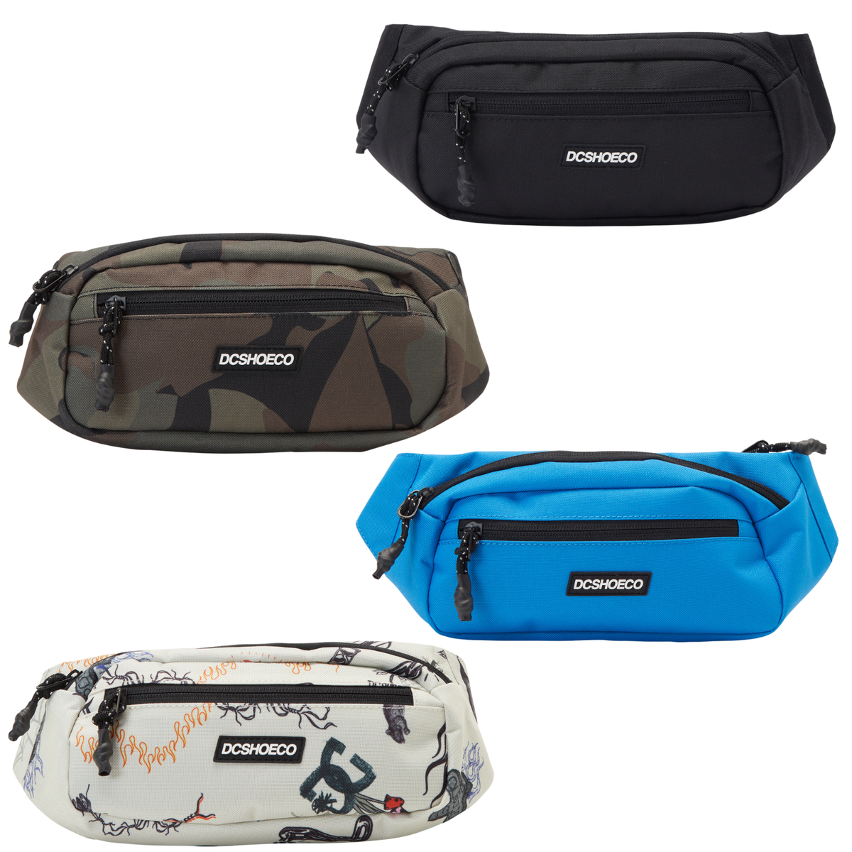DC Shoes Tussler Bumbag Waistpack Fanny Pack Waist Bum Festival - Main Image