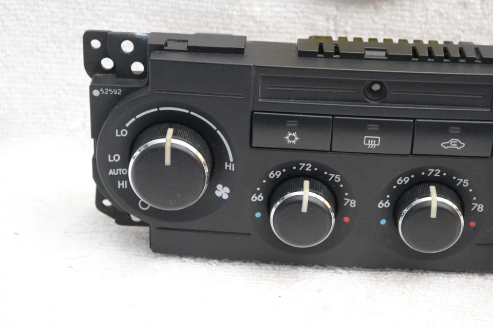 2005-2007 Chrysler 300 Heater A/C Temperature HVAC Climate Control Switch Unit - Image 3 of 4